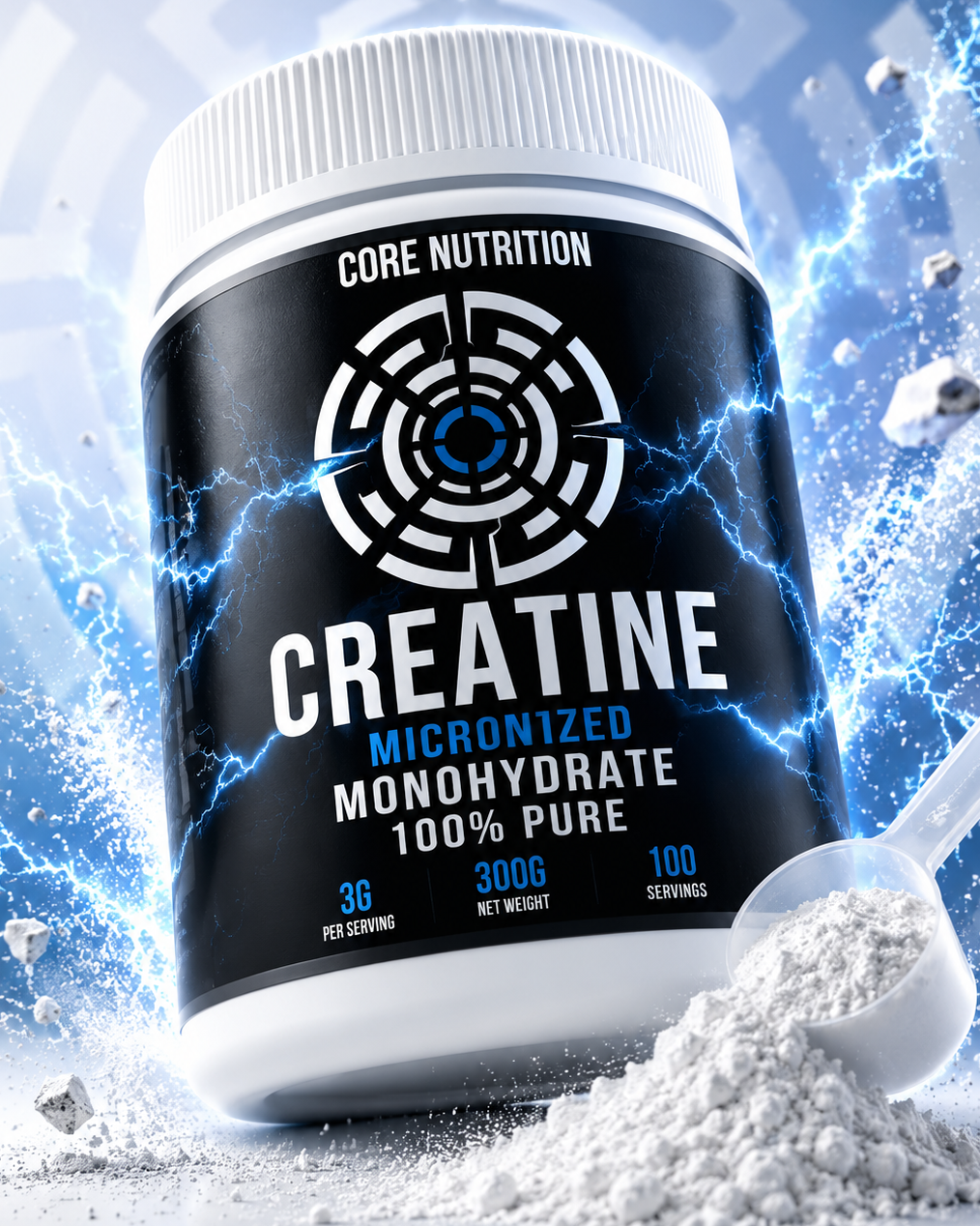 Core Nutrition Créatine Monohydrate 300g
