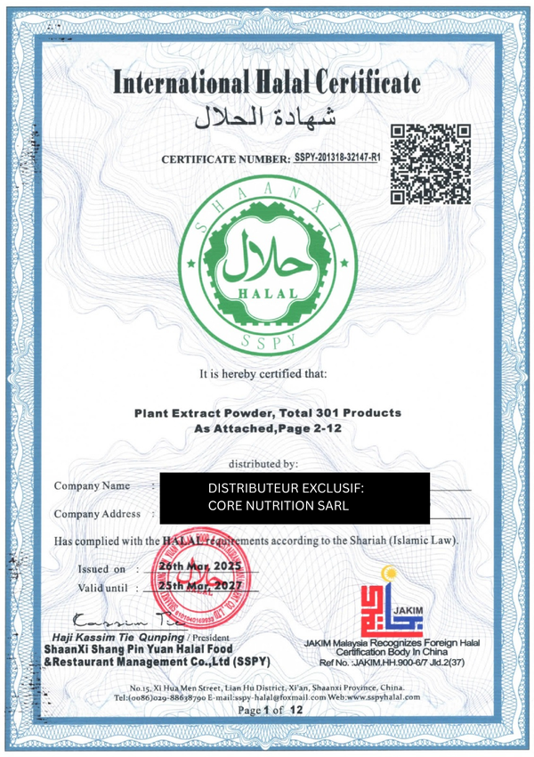 Certificat Halal