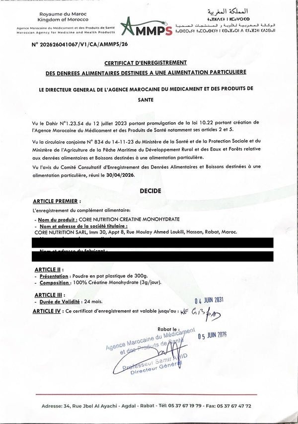 Certification Officielle DMP